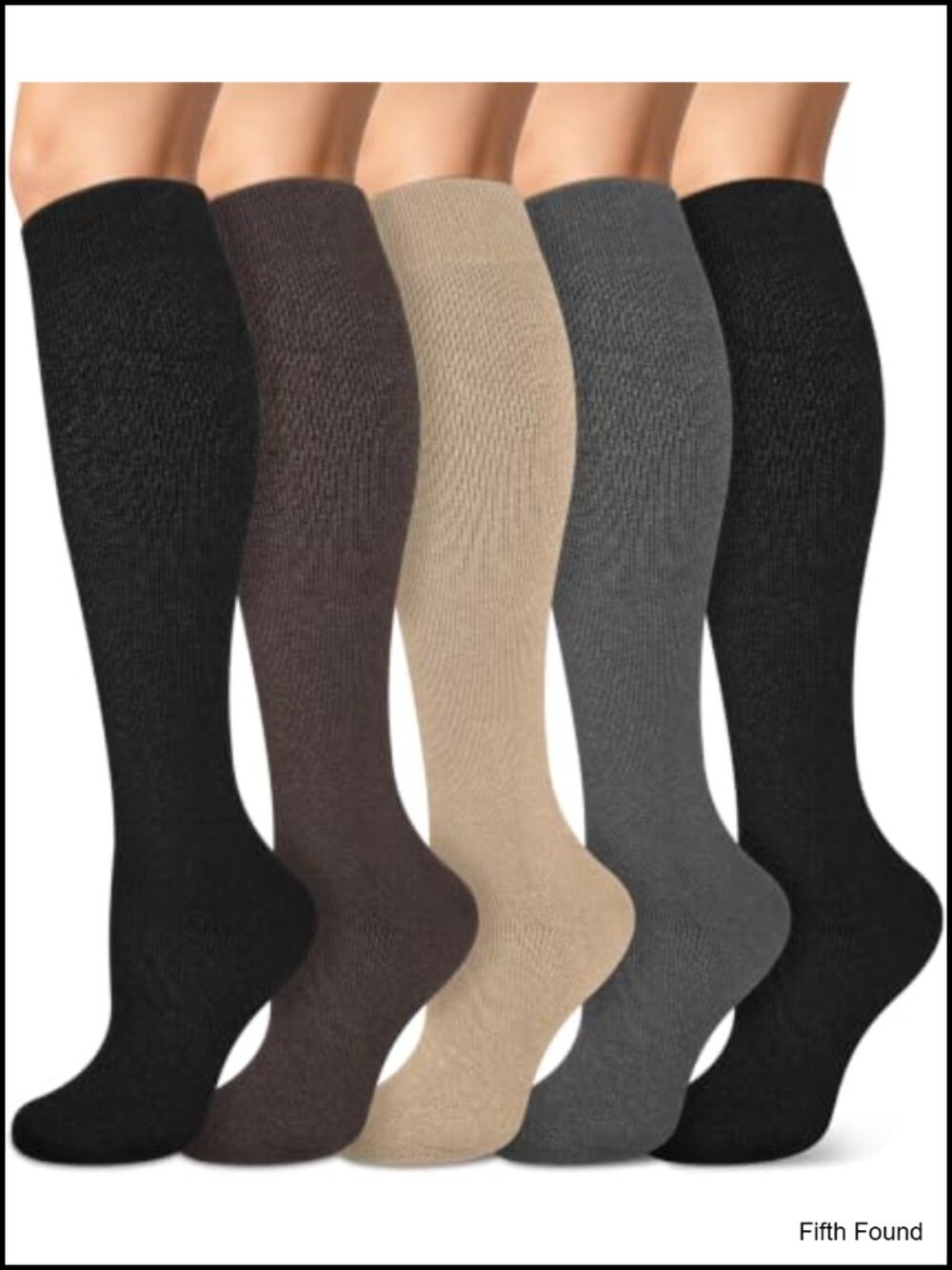 CTHH Thermal Cotton Knee High Socks Thick Warm Boot Hiking Winter